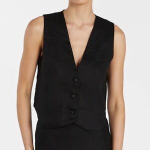 Dissh Banks Linen Vest